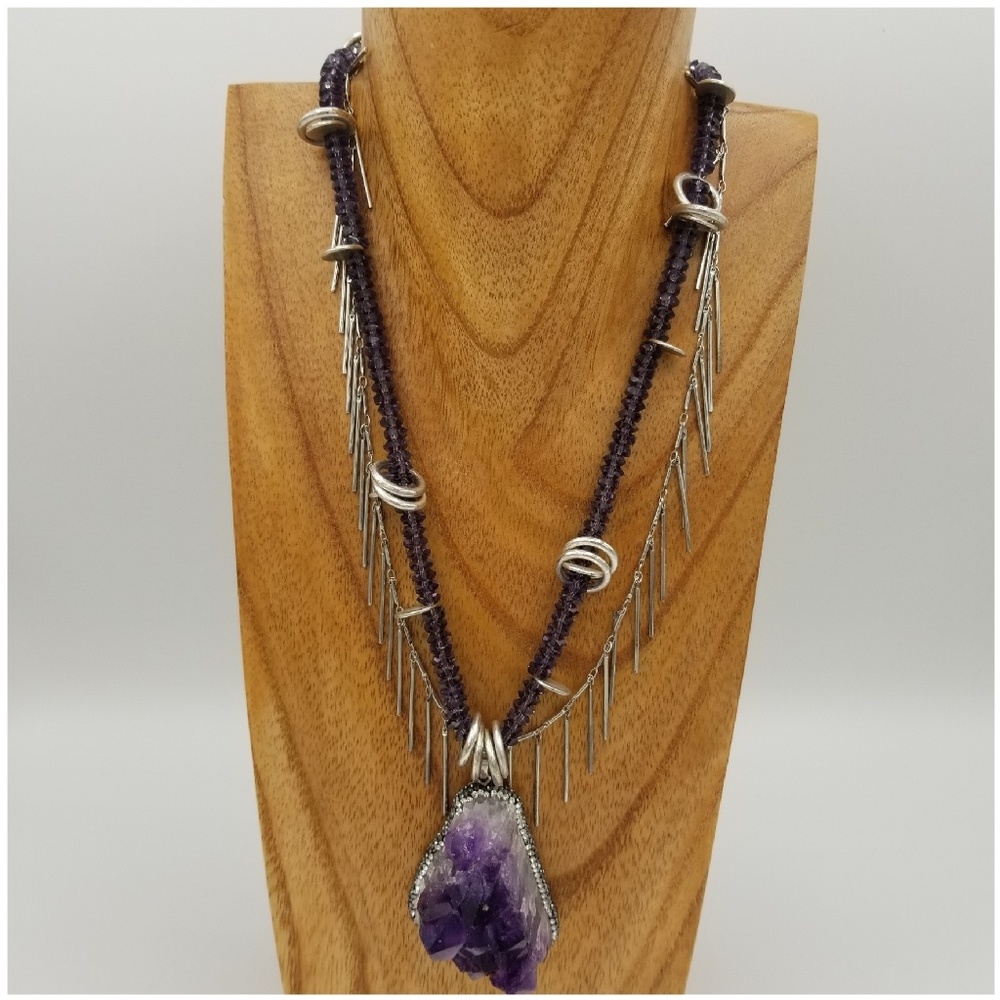 Outstanding Amethyst statement piece
